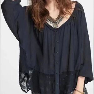 Free People rainy days swing top